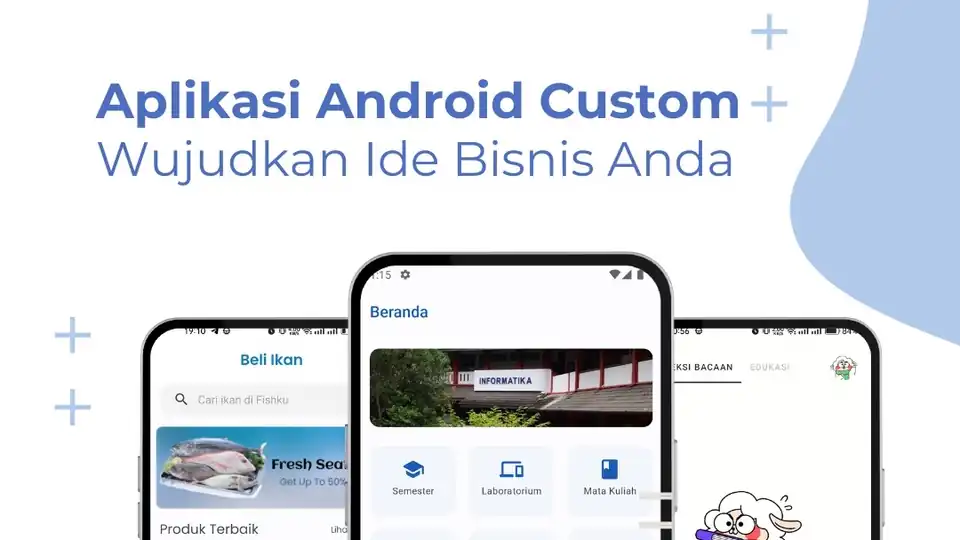 Jasa Pengembangan Aplikasi Android Native (Kotlin) - Aplikasi Ponsel, Profesional, Bergaransi