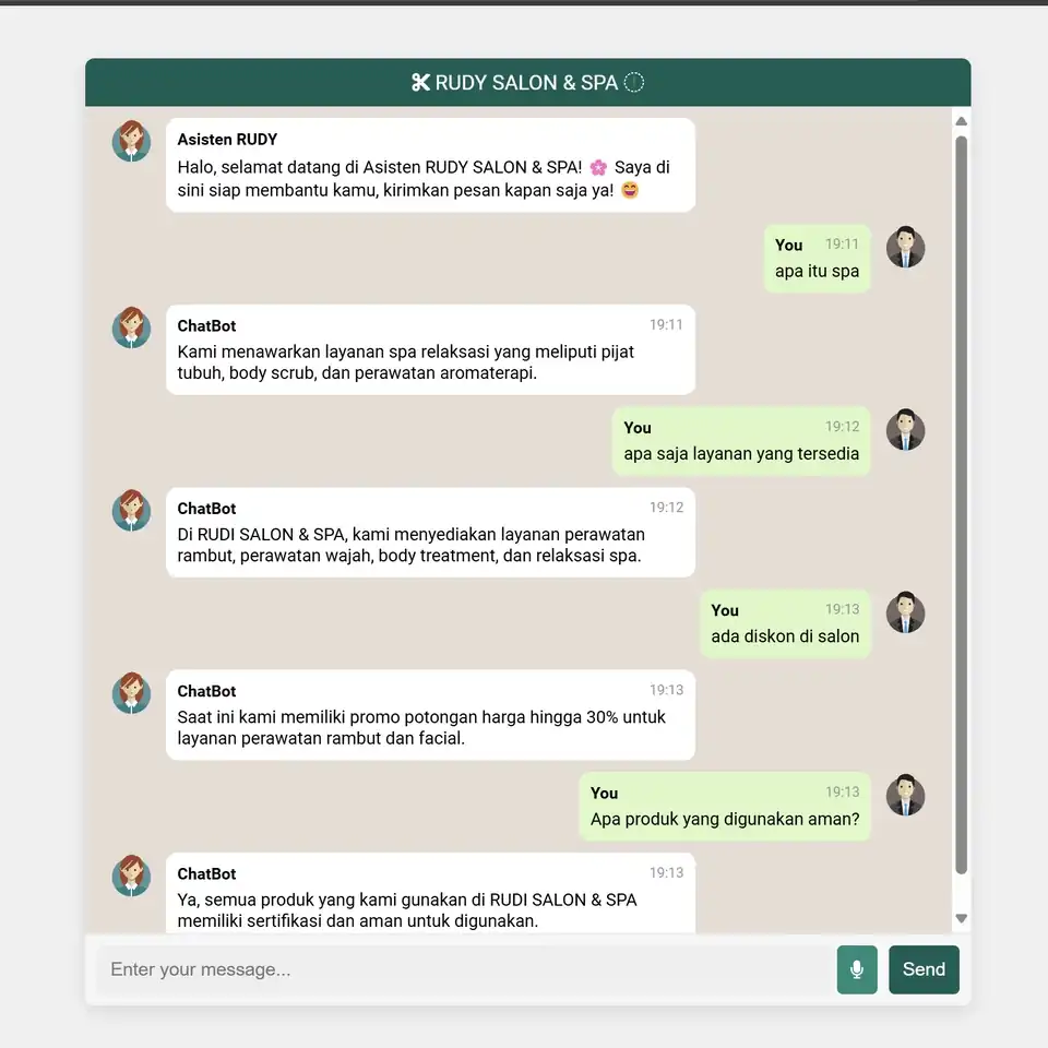 Jasa Pengembangan Chatbot Berbasis AI untuk Bisnis Anda - Chatbot, Profesional, Bergaransi
