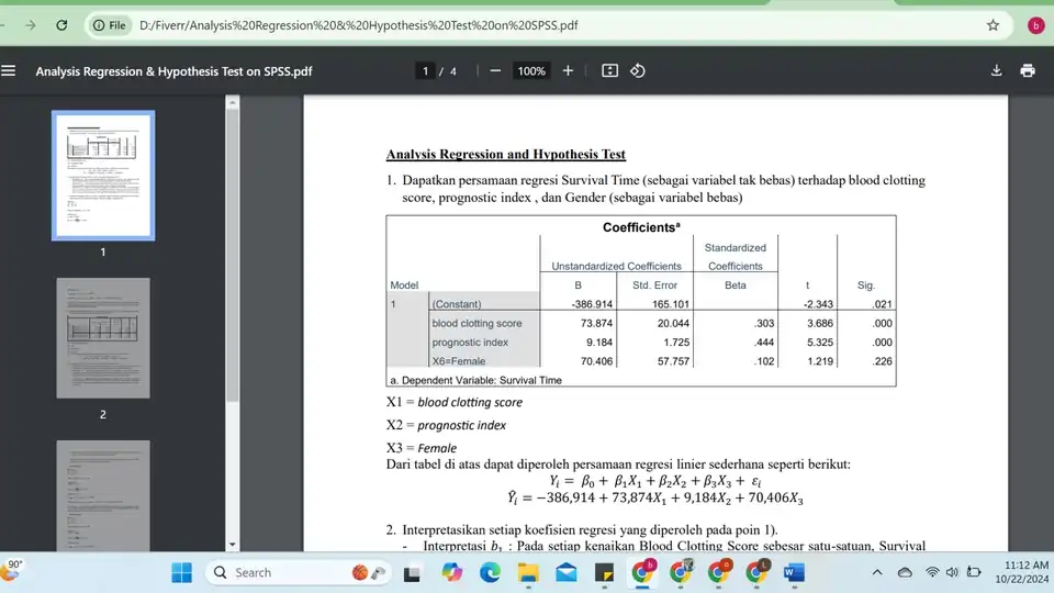 Jasa Pengolahan Data dan Interpretasi (Skripsi, Jurnal, Artikel, dan Kepenulisan lainnya) - Analisis Data, Profesional,
