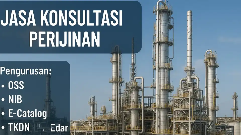 Jasa Pengurusan Legalitas Ijin Usaha (OSS, NIB, KBLI, E catalog, Sertifikasi TKDN) - Perizinan Usaha, Profesional, Berga