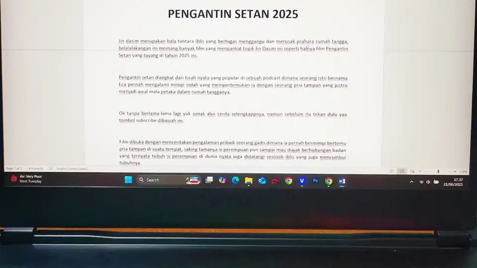 Jasa Penulisan Scrpt / naskah konten YouTube - Penulisan Konten, Profesional, Bergaransi