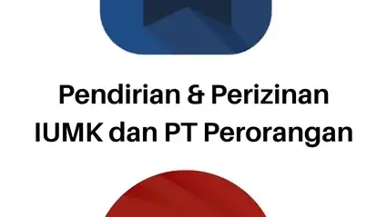 Jasa Perizinan IUMK dan Pendirian PT Perorangan - Hukum, Profesional, Bergaransi