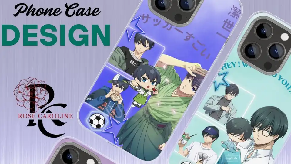 Jasa Phone Case Anime Design (Hanya Template) - Desain Case, Profesional, Bergaransi