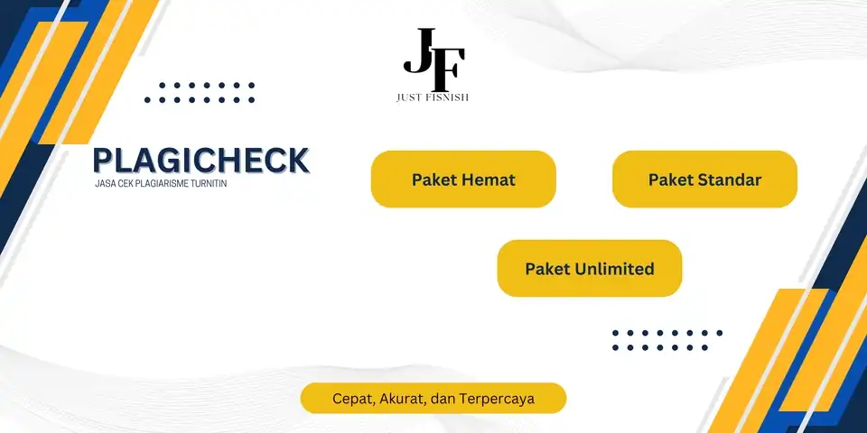 Jasa PLAGICHECK - Jasa Cek Plagiarisme Turnitin - Turnitin, Profesional, Bergaransi