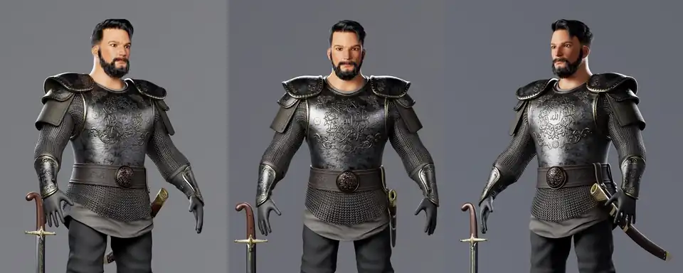 Jasa Profesional 3D Karakter Modeling untuk Game, Animasi atau NFT - 3D & Animasi, Profesional, Bergaransi