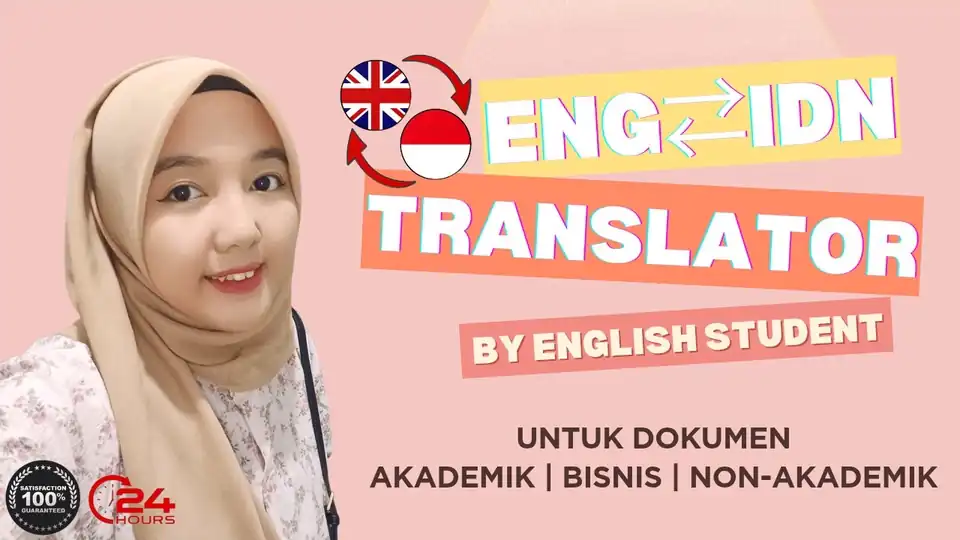 Jasa Professional Document Translator (English ⇆ Indonesia) - Subtitle, Profesional, Bergaransi