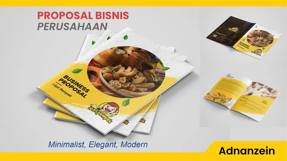 Jasa Proposal Usaha desain ELEGANT untuk segala bisnis - Portfolio & Resume, Profesional, Bergaransi