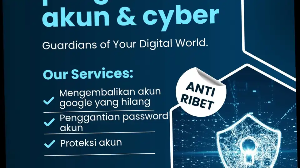 Jasa Recovery akun digital, aman cepat dan terpercaya - Recovery Data, Profesional, Bergaransi