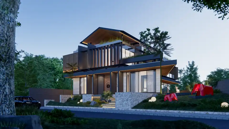 Jasa Render eksterior & interior arsitektur - 3D Rendering, Profesional, Bergaransi