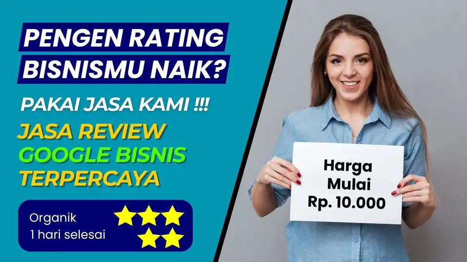 Jasa Reputasi Melejit! Jasa Review Google Business Express – 15 Review/1 Hari - Google Maps, Profesional, Bergaransi