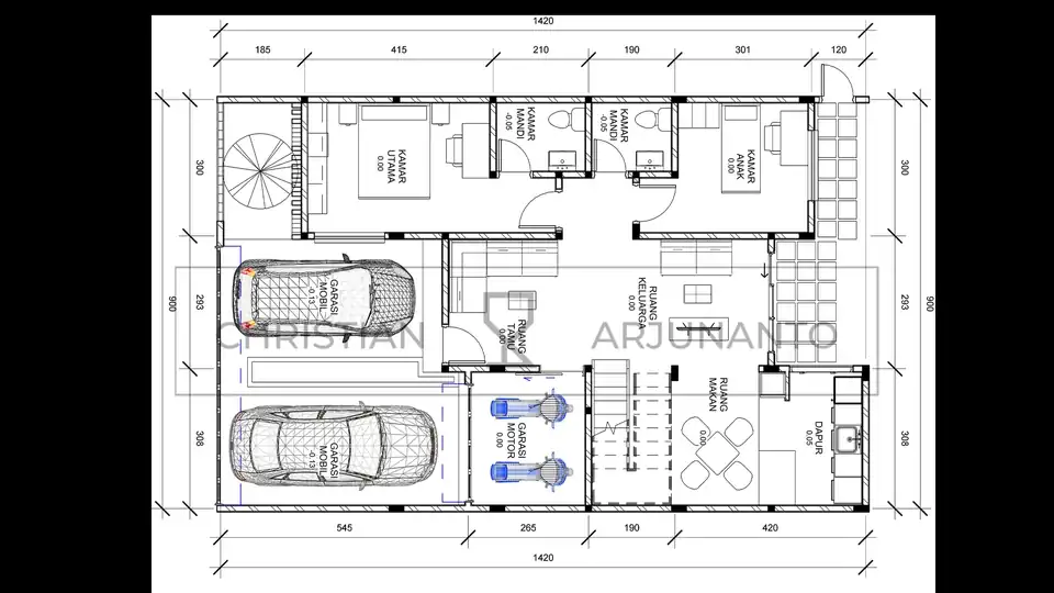 Jasa Revit Modeling Bangunan - CAD Drawing, Profesional, Bergaransi