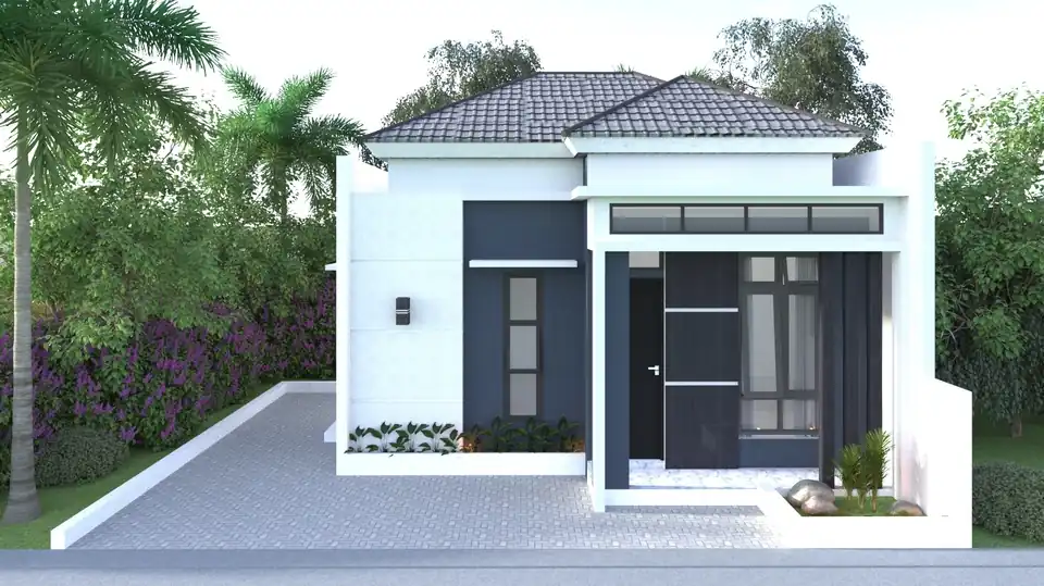 Jasa RUMAH MINIMALIS - 3D Rendering, Profesional, Bergaransi