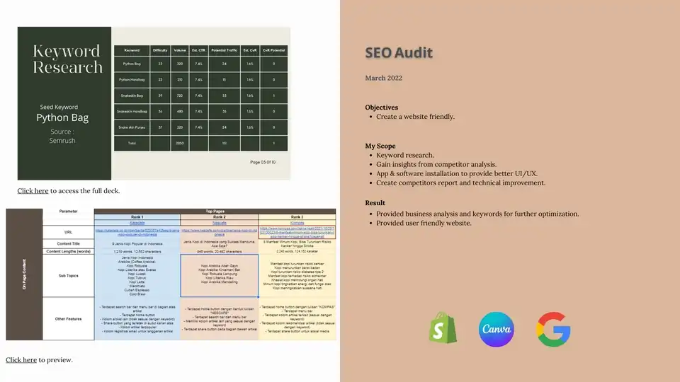Jasa SEO Keyword Research & Competitor Analysis Untuk Meningkatkan Peringkat Website Anda - Search Engine Optimization (