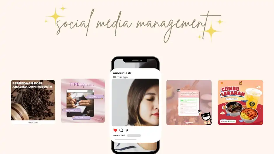 Jasa Social Media Management - Digital Marketing, Profesional, Bergaransi