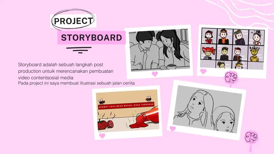 Jasa Storyboard digital dan traditional - Storyboard, Profesional, Bergaransi