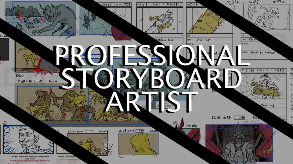 Jasa Storyboard Untuk Animasi/Film/TVC/Iklan Anda - Storyboard, Profesional, Bergaransi