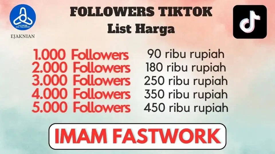Jasa Tambah Followers Tiktok - Tambah Followers, Profesional, Bergaransi