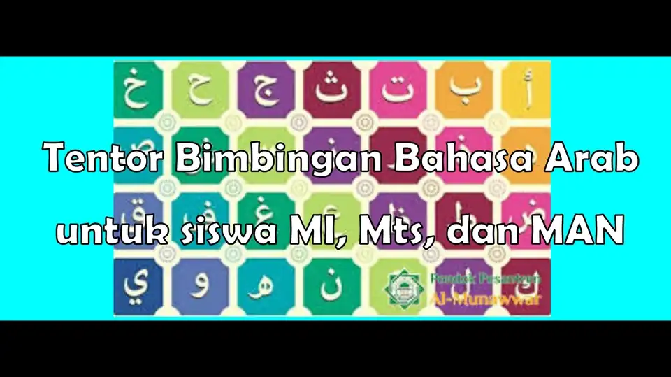 Jasa Tentor bimbingan Bahasa Arab untuk MI, MTs, dan MA - Pengembangan Diri, Profesional, Bergaransi