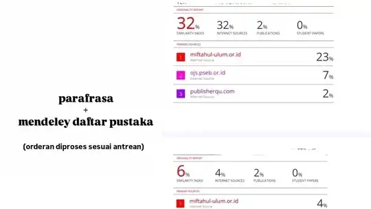 Jasa Turnitin & Parafrasa Turunkan Plagiasi (no AI) - Parafrase, Profesional, Bergaransi