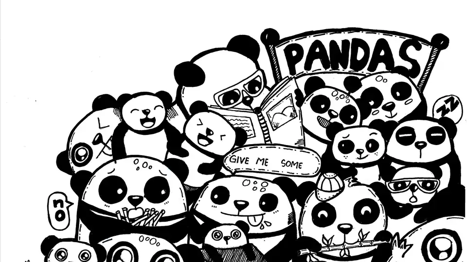 Jasa Unique Hand Drawn Doodle Art - Doodle Art, Profesional, Bergaransi