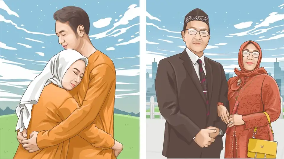 Jasa Vector Potrait karikatur - Karikatur, Profesional, Bergaransi