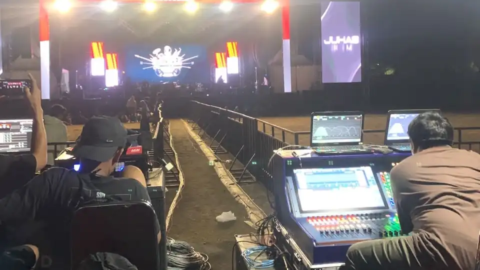 Jasa Vendor event lighting panggung broadcasting videotron - Produksi Video, Profesional, Bergaransi