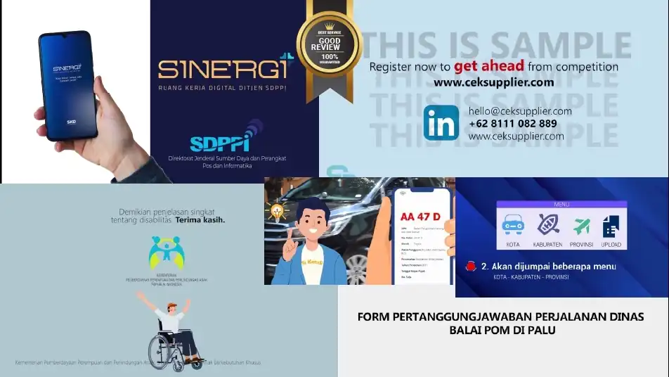 Jasa VIDEO ANIMASI EXPLAINER PRODUK JASA APLIKASI DLL - Motion Graphics, Profesional, Bergaransi