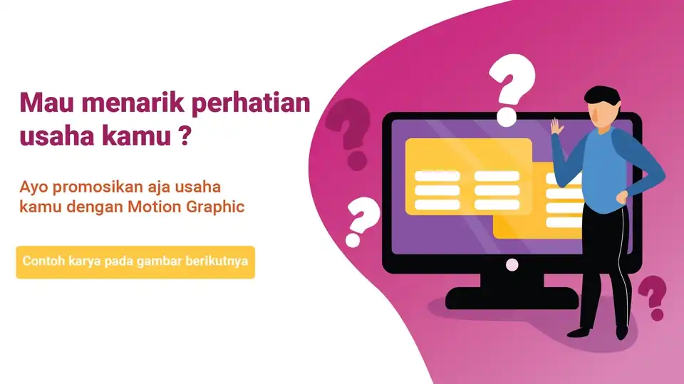 Jasa Video Motion Graphic Menarik dan Berkualitas - Motion Graphics, Profesional, Bergaransi