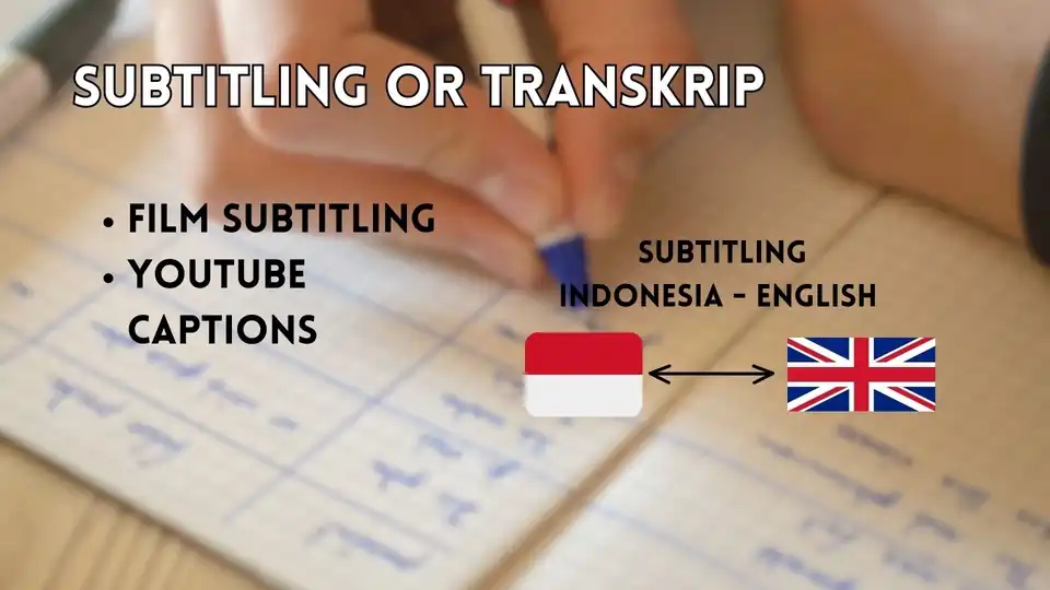 Jasa Video Subtitle Indonesia dan Inggris - Subtitle, Profesional, Bergaransi