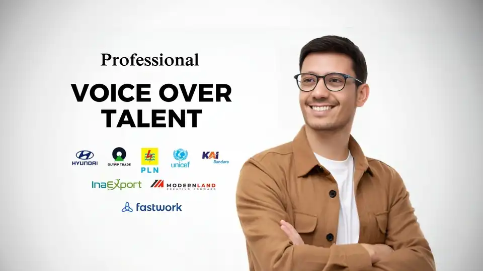 Jasa Voice Over Pria Profesional - Indonesia & Inggris (Unlimited Revision) - Sulih suara (dubbing, looping), Profesiona