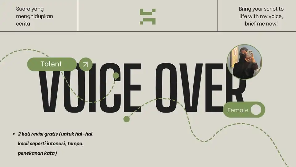 Jasa Voice over talent - Voice Over AI, Profesional, Bergaransi
